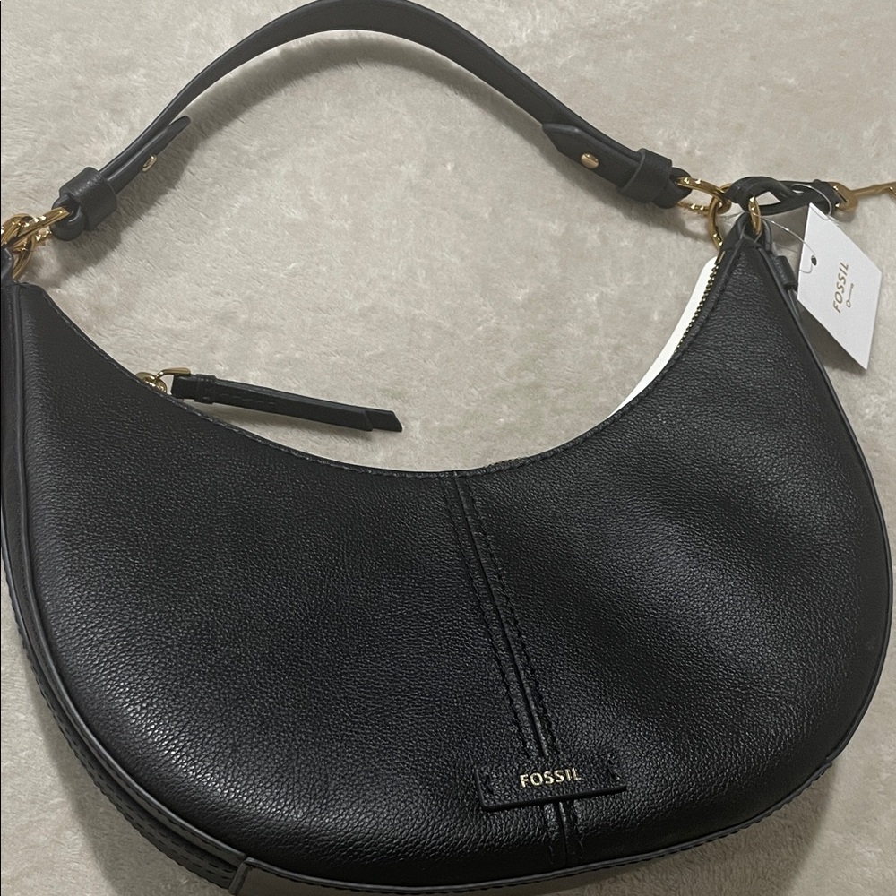 Leather Fossil shoulder bag